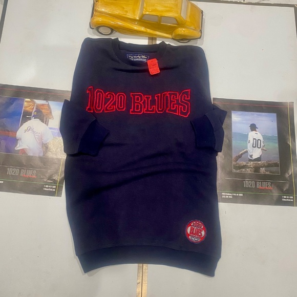 1020 Blues 90s Vintage SweatShirt Sz XL - Picture 8 of 14